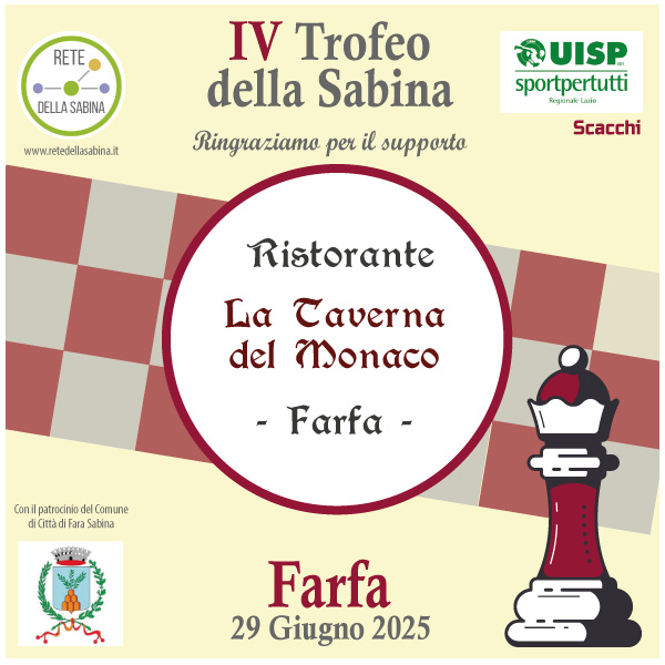 Bar ristorante "La Taverna del Monaco" a Farfa