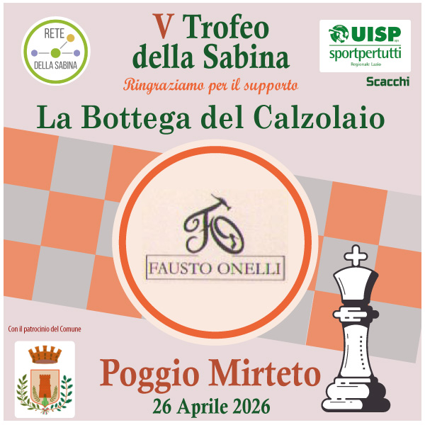 Fausto Onelli La Bottega del Calzolaio a Poggio Mirteto Fausto Onelli La Bottega del Calzolaio a Poggio Mirteto